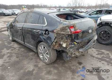 2019 Hyundai Ioniq Limited z USA, uszkodzony, nr VIN KMHC85LC8KU116286